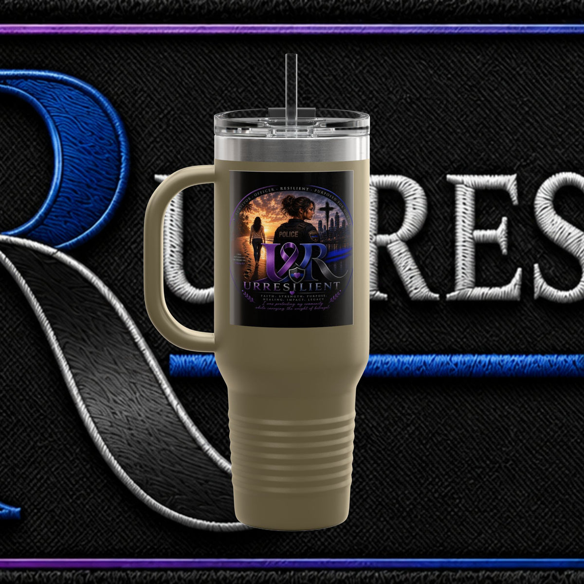 Insulated Travel Mug, 40oz