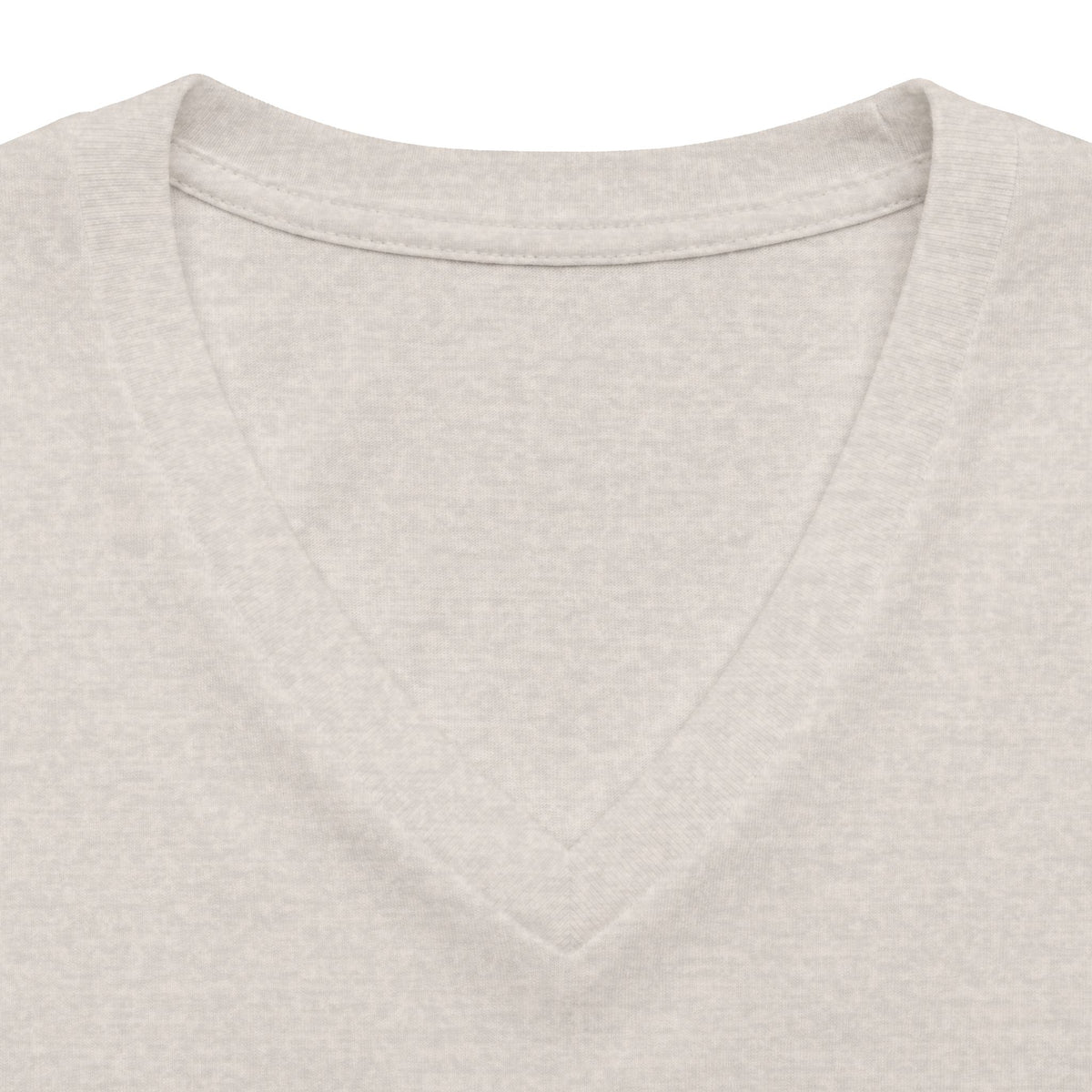 Women's Relaxed Heather CVC V-Neck Tee