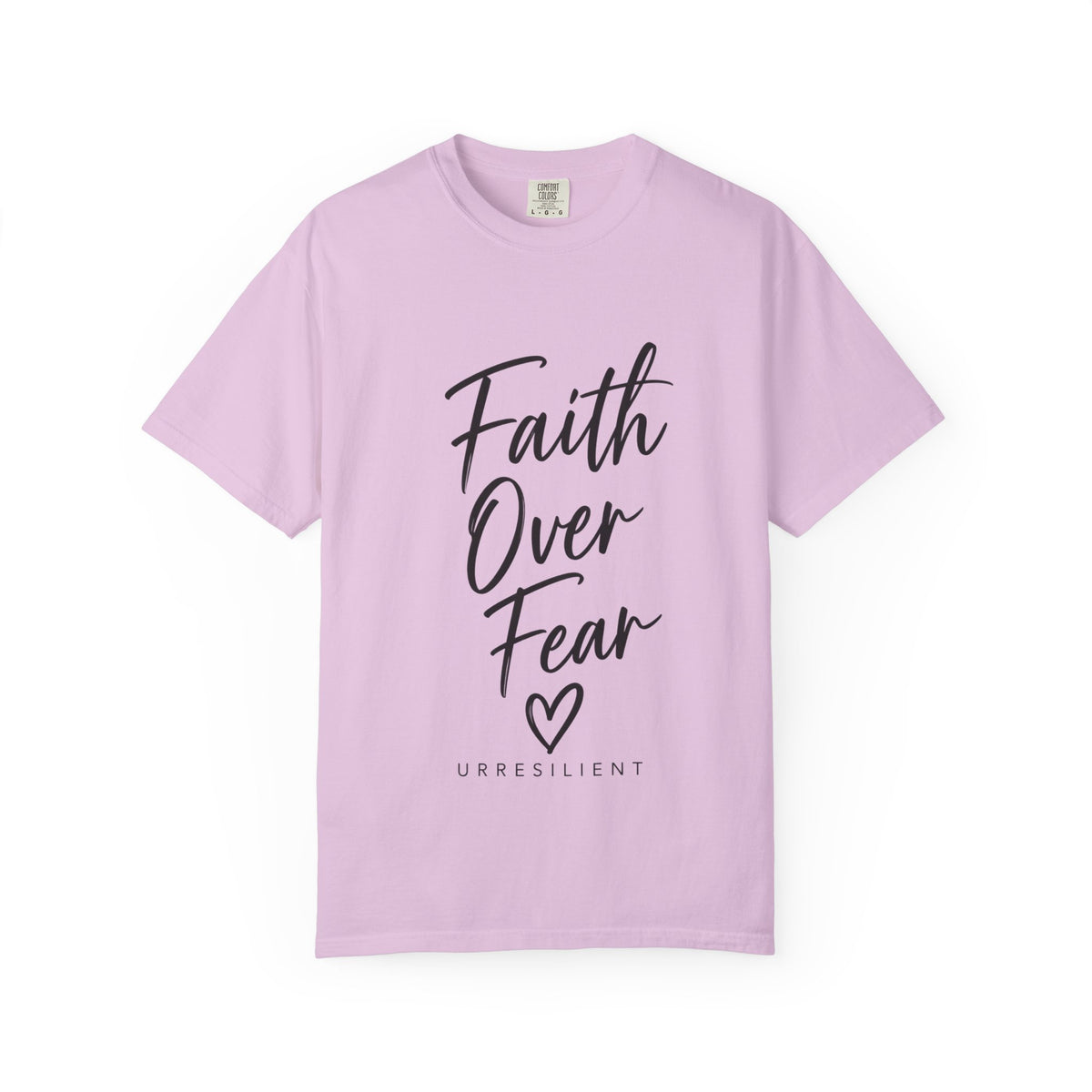 Faith Over Fear T-Shirt — Inspirational Christian Graphic Tee
