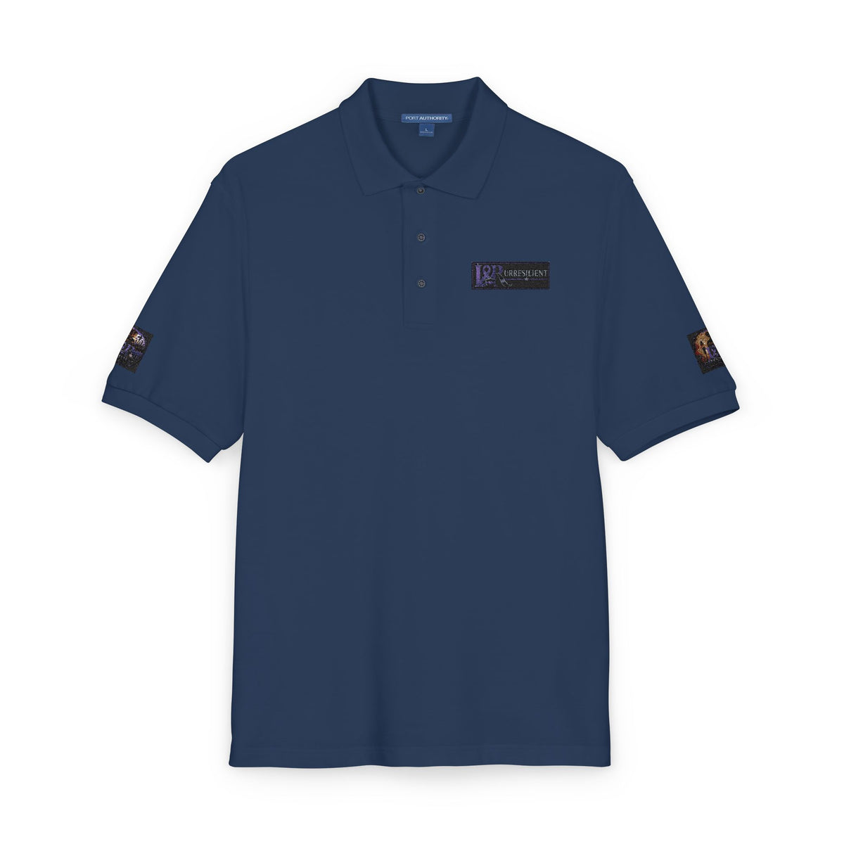 Embroidered Logo Polo Shirt — Subtle Branded Work & Casual Polo