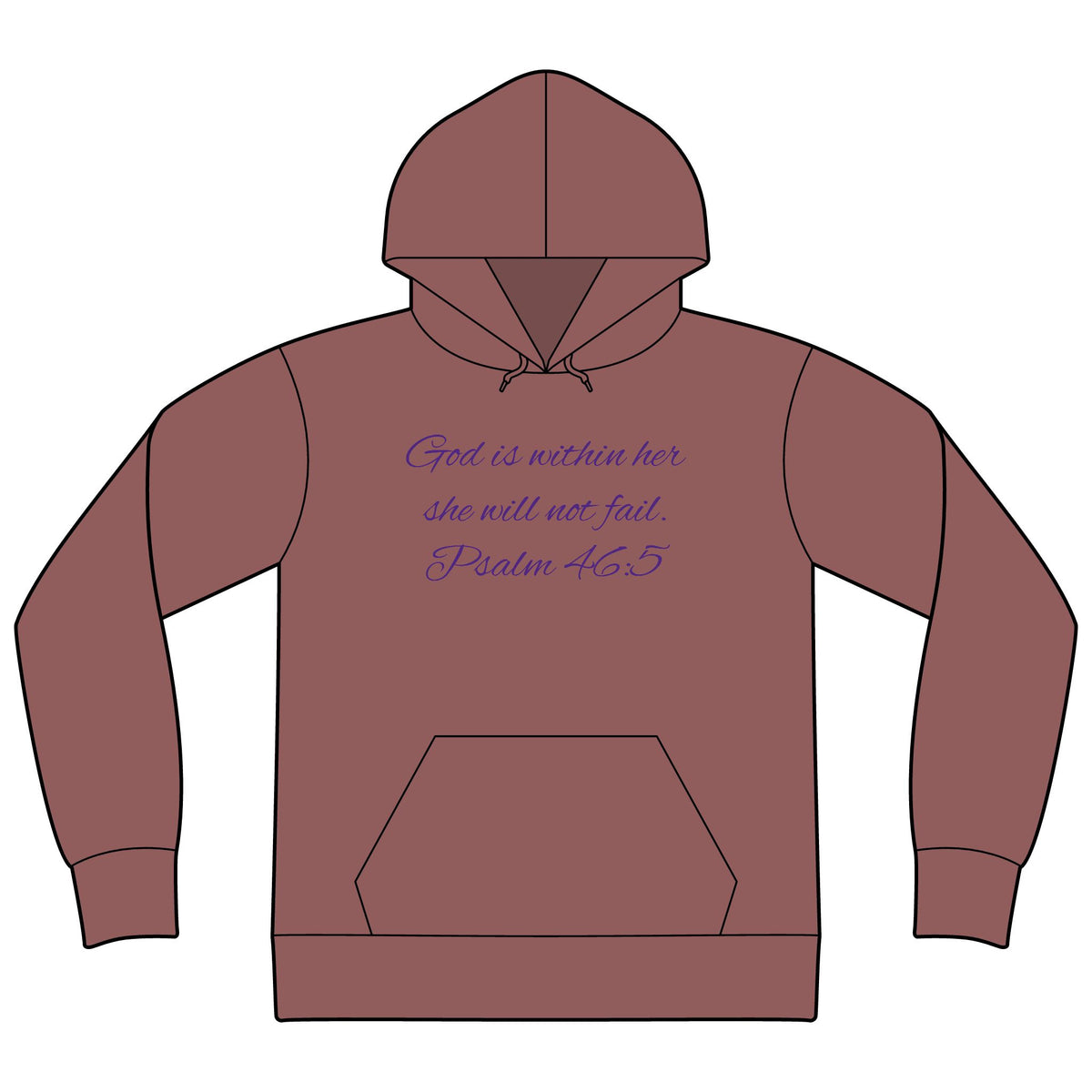 Unisex Sponge Fleece Drop Shoulder Hoodie Sweatshirt