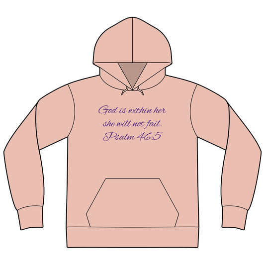 Unisex Sponge Fleece Drop Shoulder Hoodie Sweatshirt