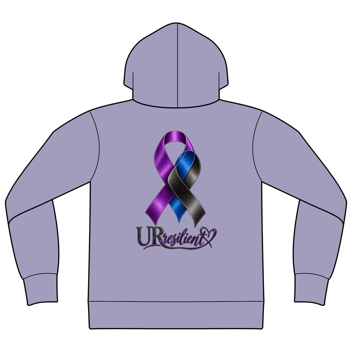Unisex Sponge Fleece Drop Shoulder Hoodie Sweatshirt