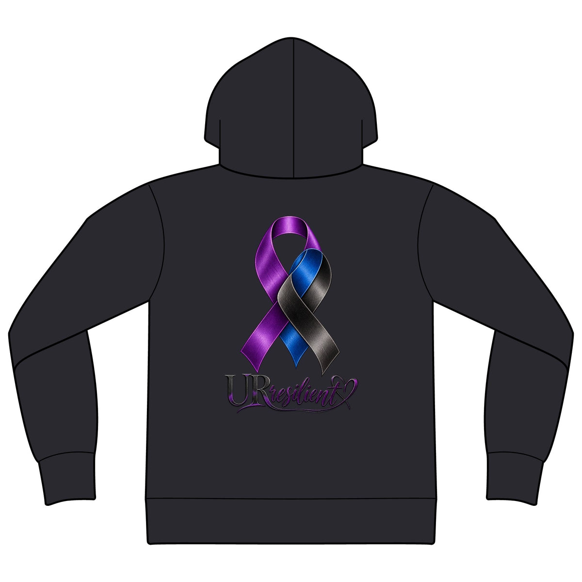 Unisex Sponge Fleece Drop Shoulder Hoodie Sweatshirt