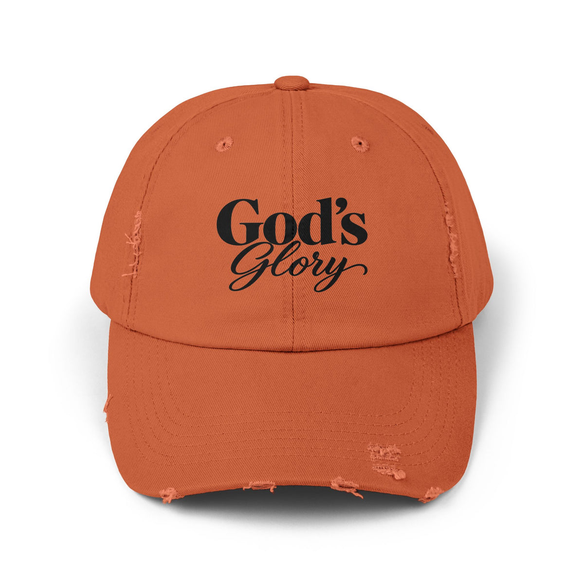 God's Glory Distressed Baseball Cap