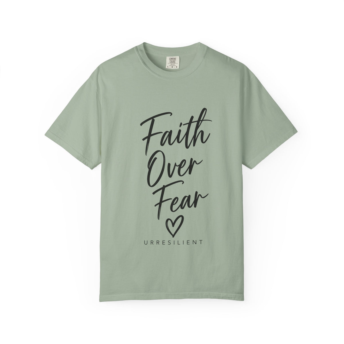 Faith Over Fear T-Shirt — Inspirational Christian Graphic Tee