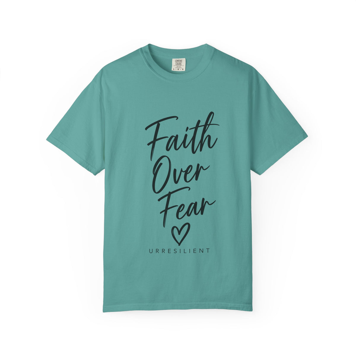 Faith Over Fear T-Shirt — Inspirational Christian Graphic Tee