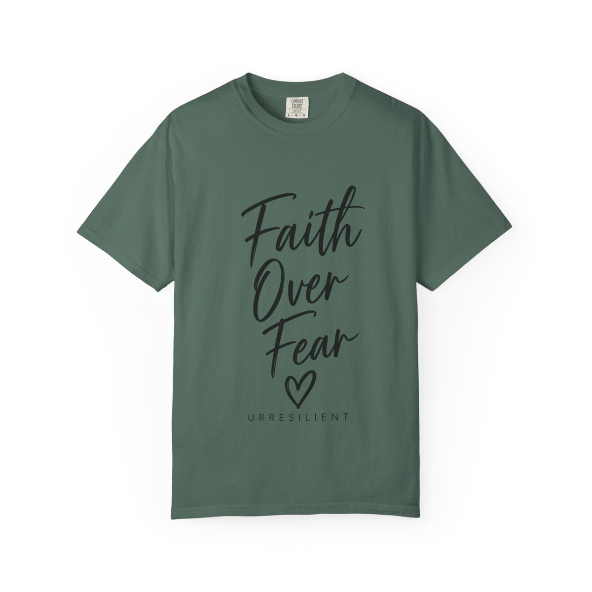 Faith Over Fear T-Shirt — Inspirational Christian Graphic Tee
