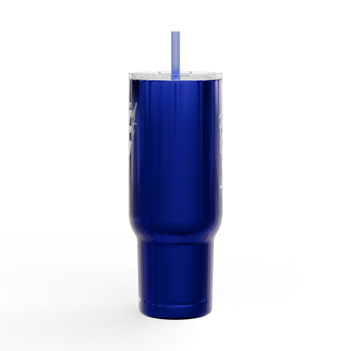 40oz Engraved Insulated Tumbler with Lid — "Some Girl Different" Script Travel Mug