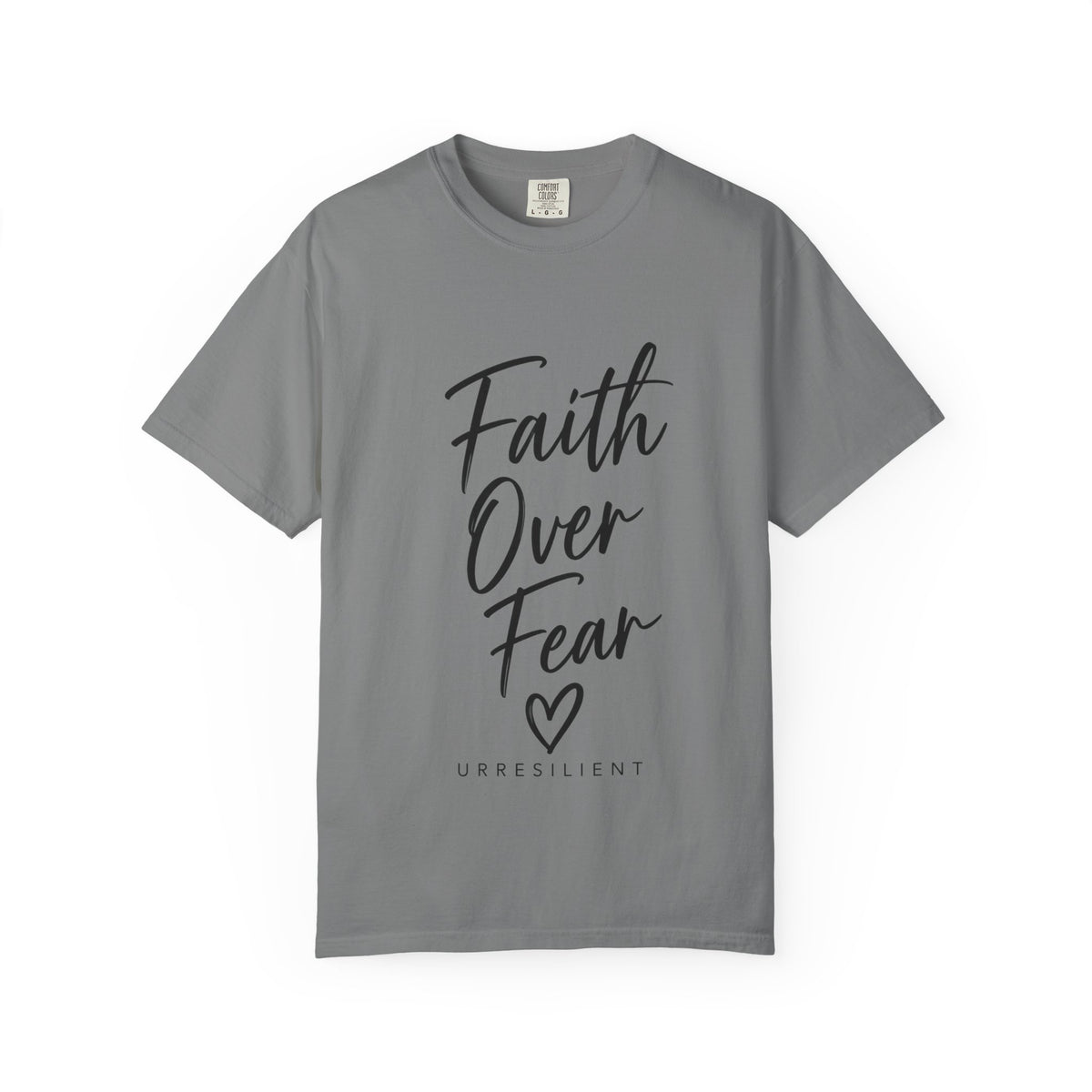 Faith Over Fear T-Shirt — Inspirational Christian Graphic Tee
