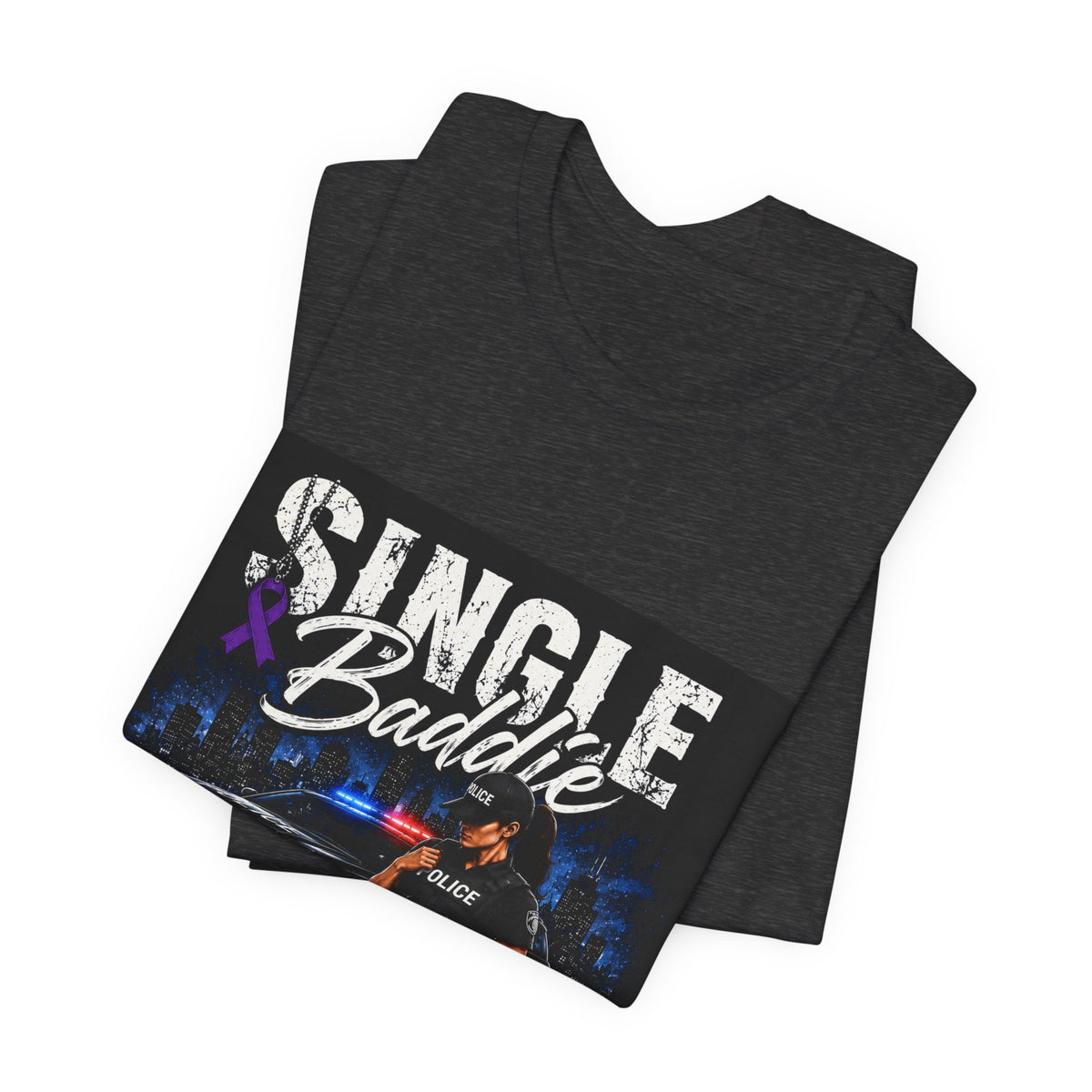 Single Baddie Tee - "Focused on My Purpose" Inspirational Graphic Shirt