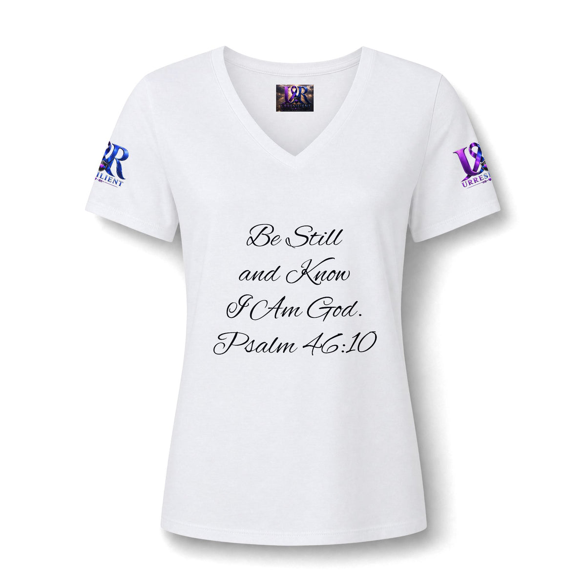 Women's Relaxed Heather CVC V-Neck Tee