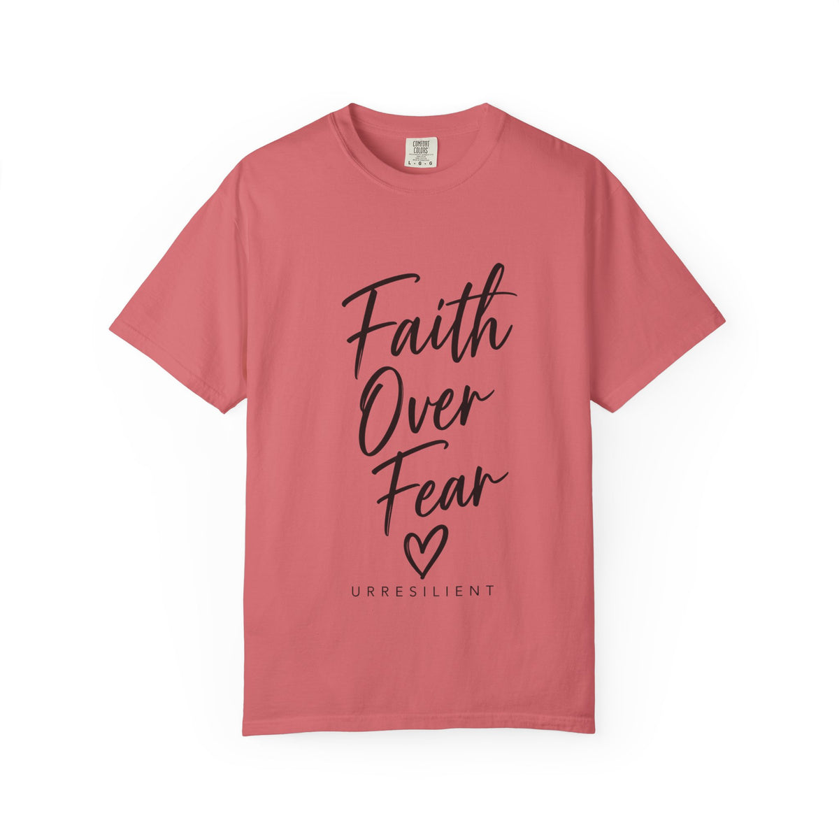 Faith Over Fear T-Shirt — Inspirational Christian Graphic Tee