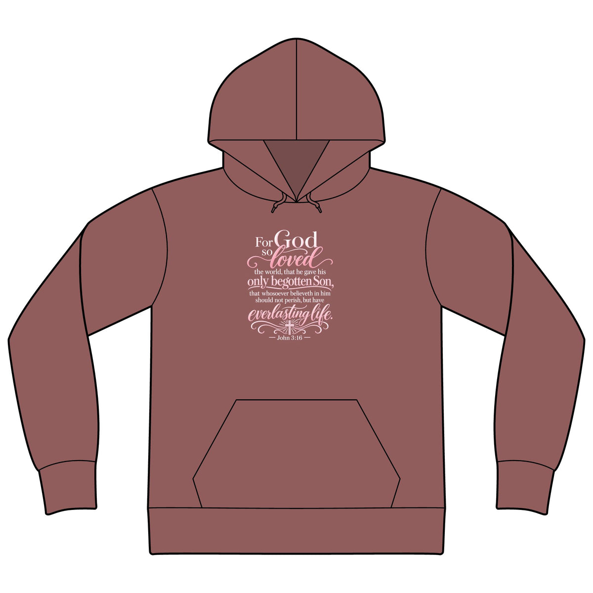 Unisex Sponge Fleece Drop Shoulder Hoodie Sweatshirt