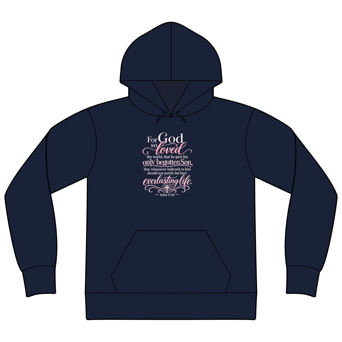 Unisex Sponge Fleece Drop Shoulder Hoodie Sweatshirt