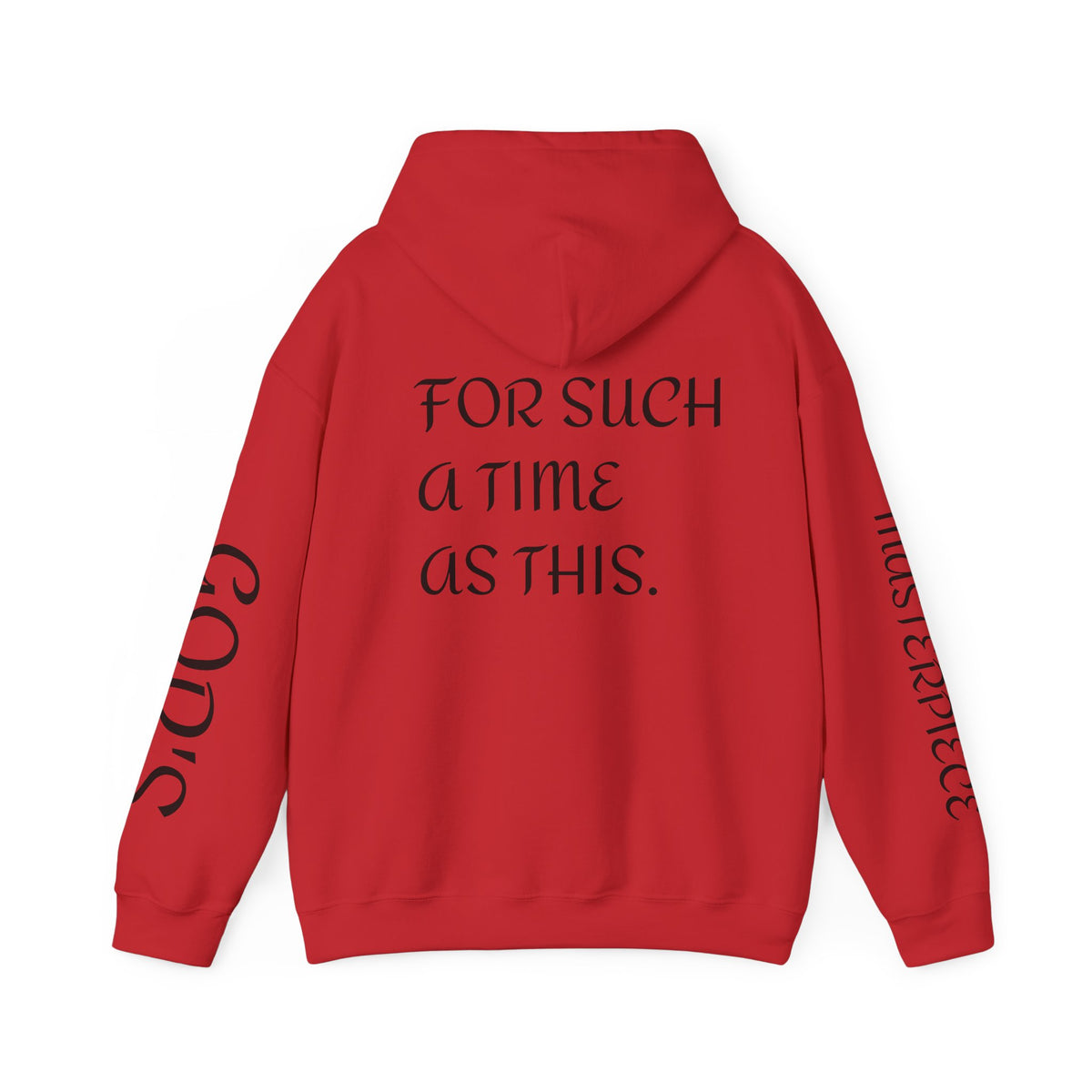 Chosen Hoodie — "For Such a Time as This" Inspirational Christian Hoodie