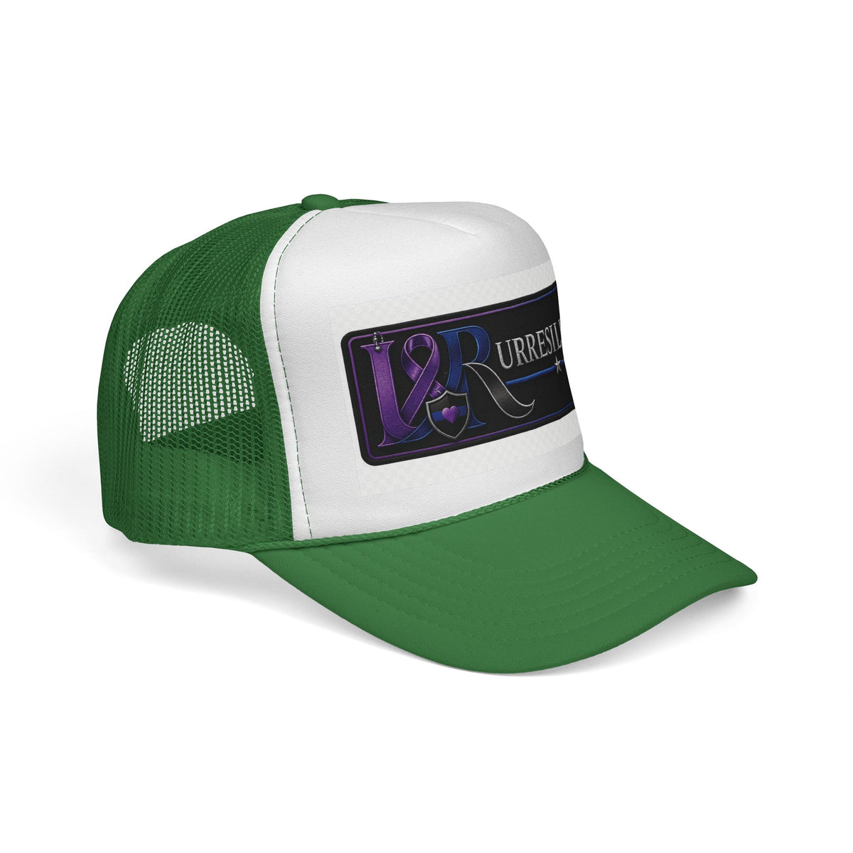 Resilient Ribbon Trucker Hat — 'Rurresilient' Purple Awareness Cap