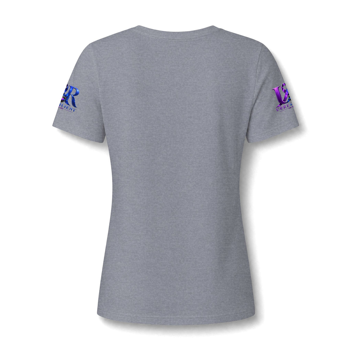 Women's Relaxed Heather CVC V-Neck Tee