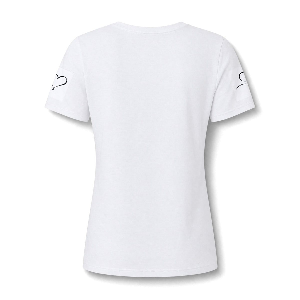 Boujie Wine & Crown V‑Neck Tee — Women's Boujee Graphic T‑Shirt