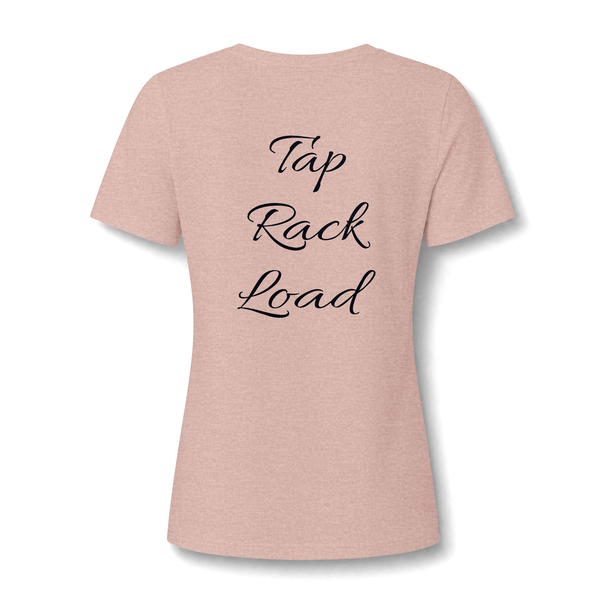Women's Relaxed Heather CVC V-Neck Tee