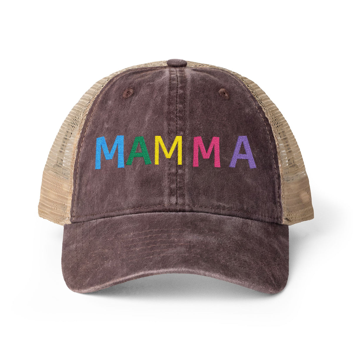 Women's Washed Mesh-Back Cap