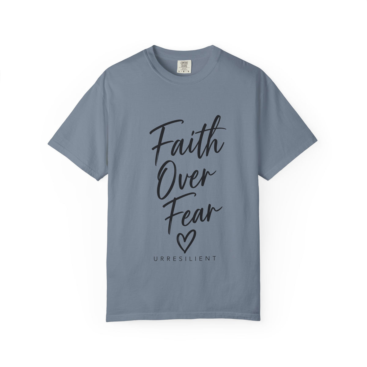 Faith Over Fear T-Shirt — Inspirational Christian Graphic Tee