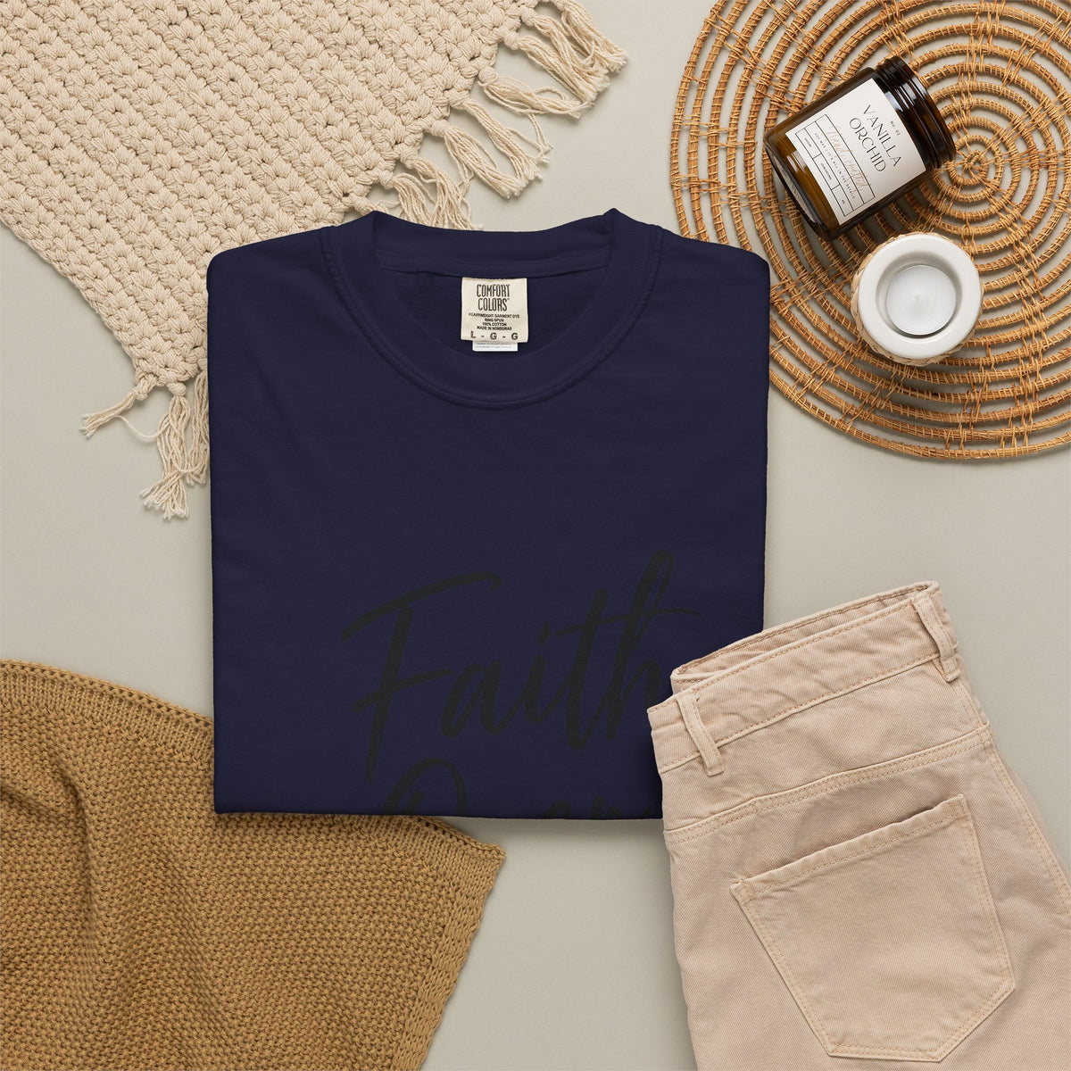 Faith Over Fear T-Shirt — Inspirational Christian Graphic Tee
