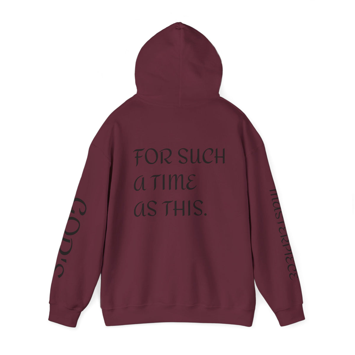 Chosen Hoodie — "For Such a Time as This" Inspirational Christian Hoodie