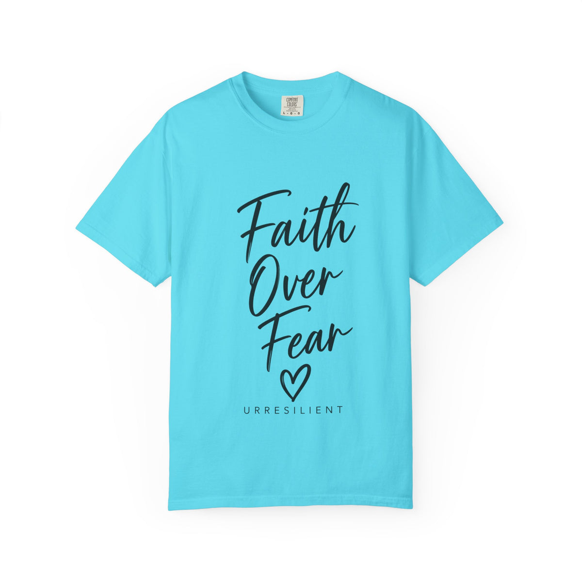 Faith Over Fear T-Shirt — Inspirational Christian Graphic Tee