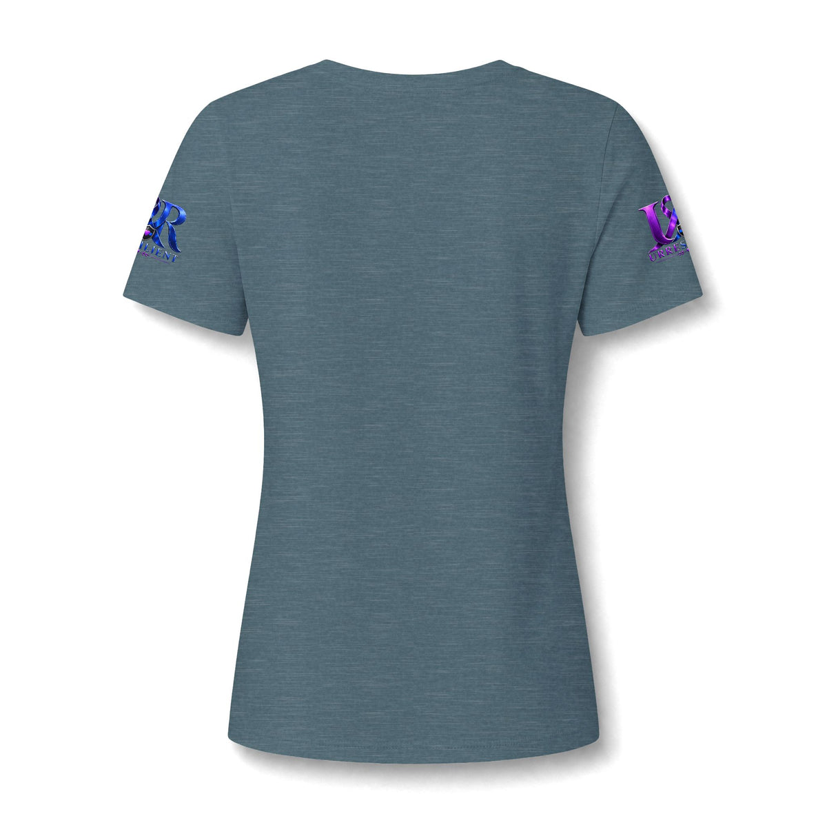 Women's Relaxed Heather CVC V-Neck Tee