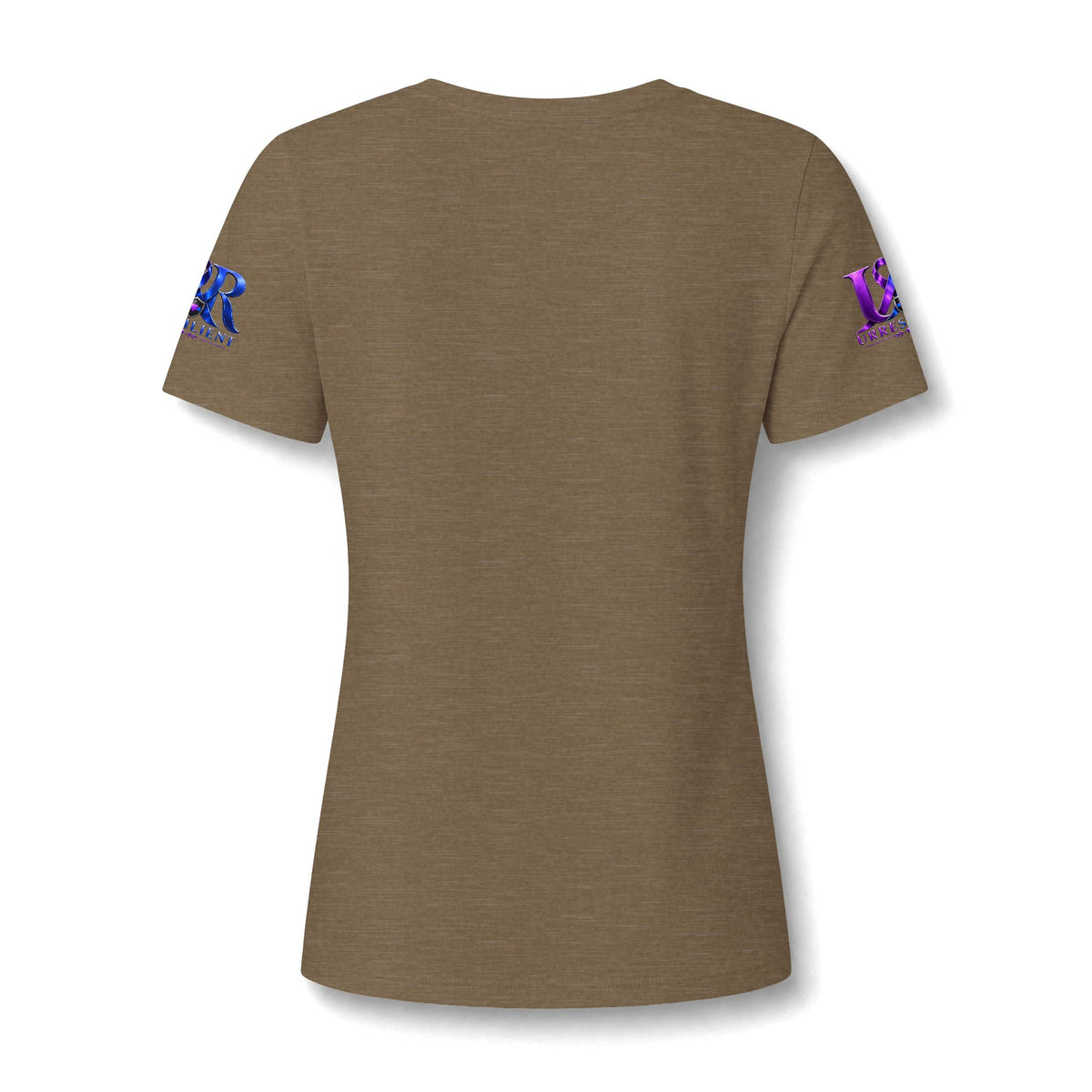 Women's Relaxed Heather CVC V-Neck Tee