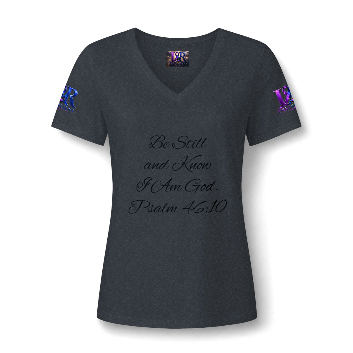 Women's Relaxed Heather CVC V-Neck Tee