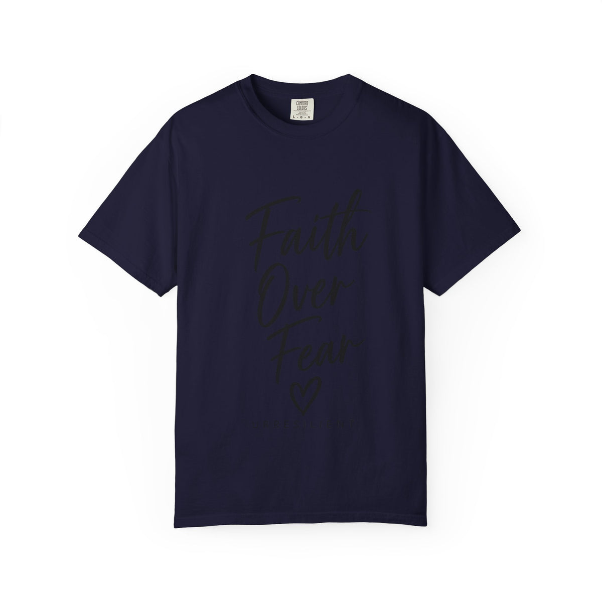 Faith Over Fear T-Shirt — Inspirational Christian Graphic Tee