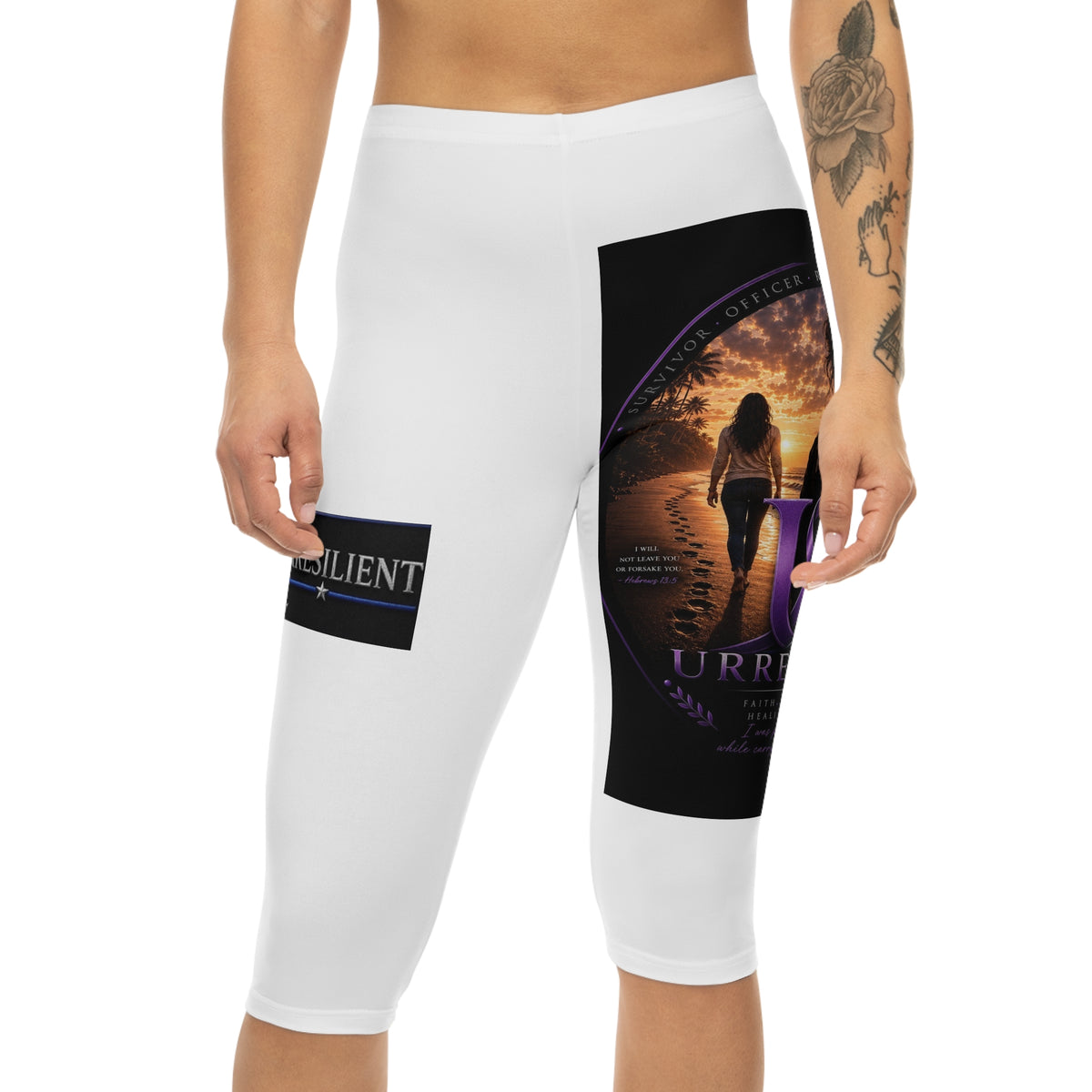 Women’s Capri Leggings (AOP)