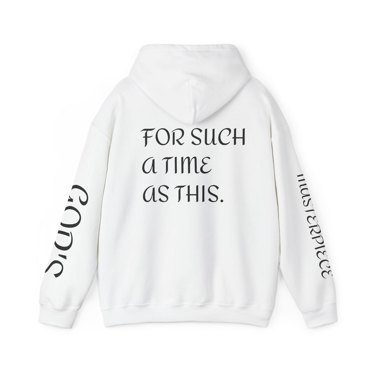Chosen Hoodie — "For Such a Time as This" Inspirational Christian Hoodie