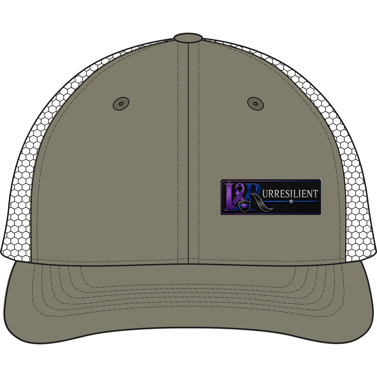 Resilient Logo Mesh-Back Cap