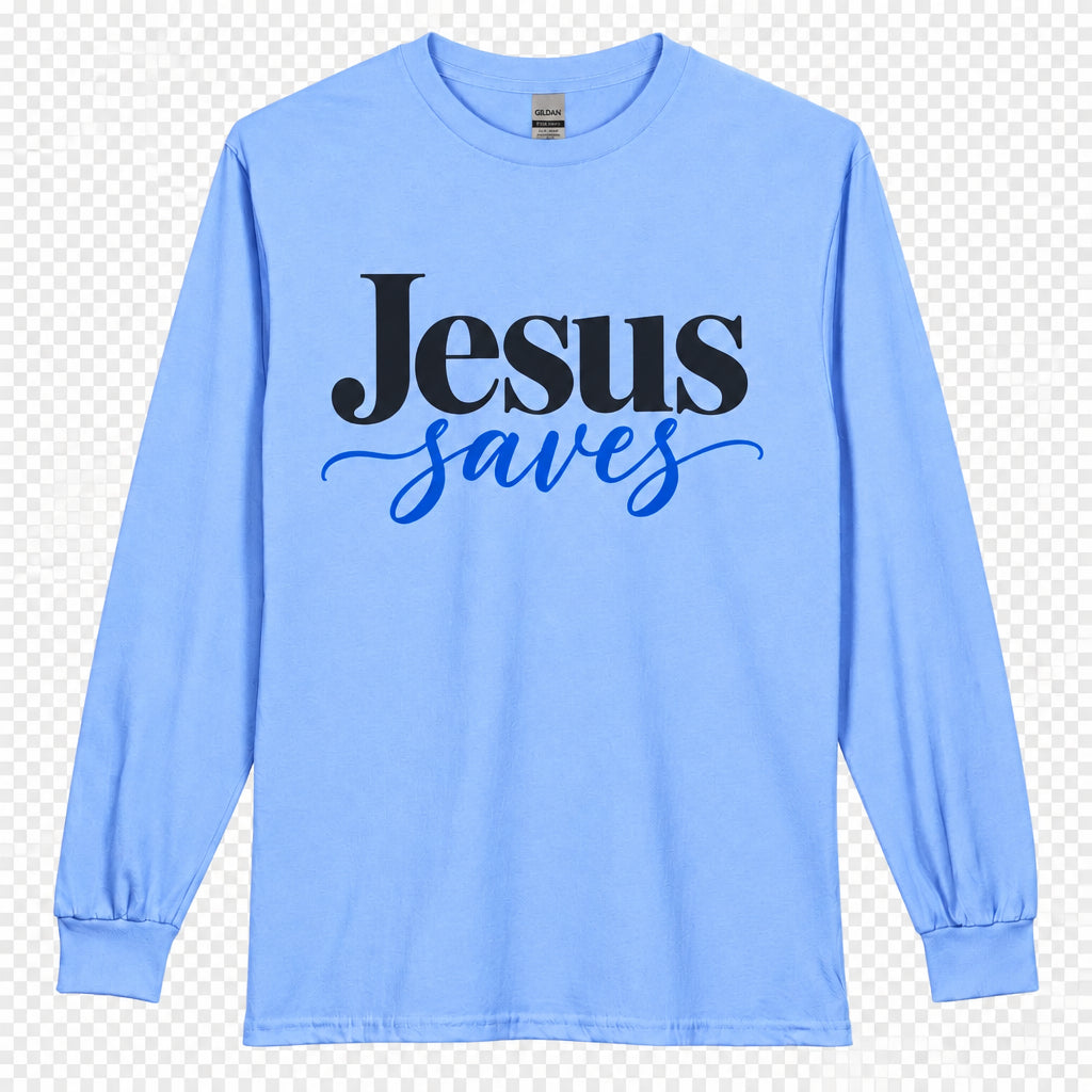 Jesus Saves Long Sleeve Shirt