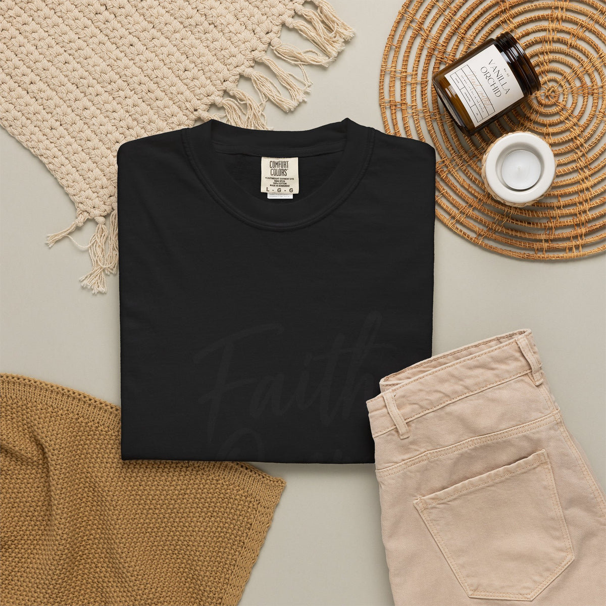 Faith Over Fear T-Shirt — Inspirational Christian Graphic Tee