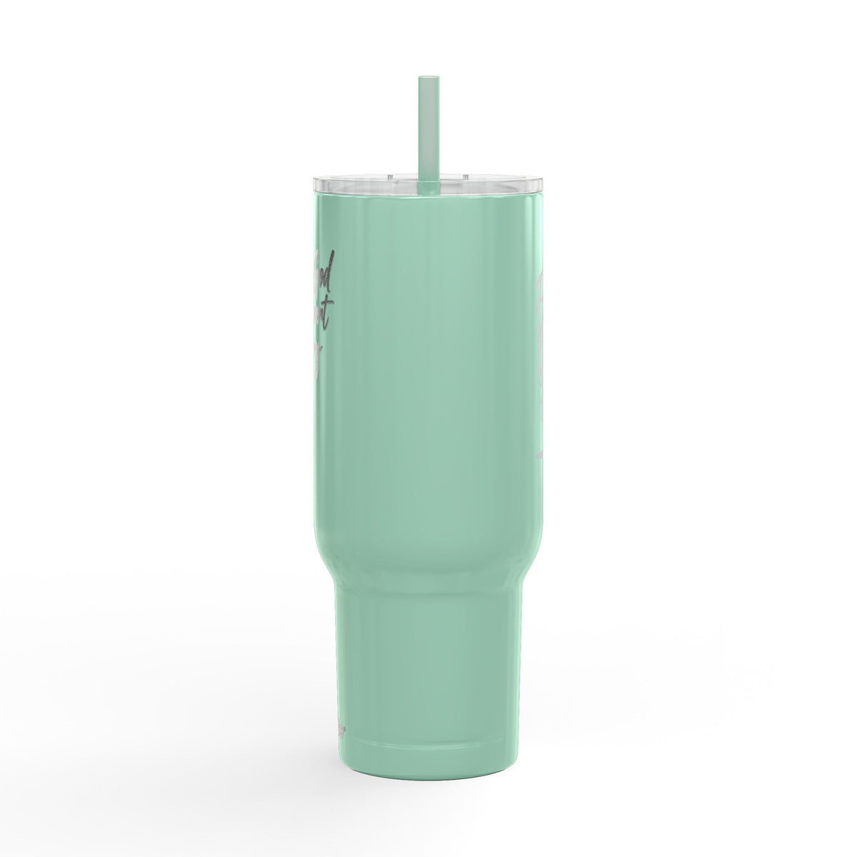 40oz Engraved Insulated Tumbler with Lid — "Some Girl Different" Script Travel Mug