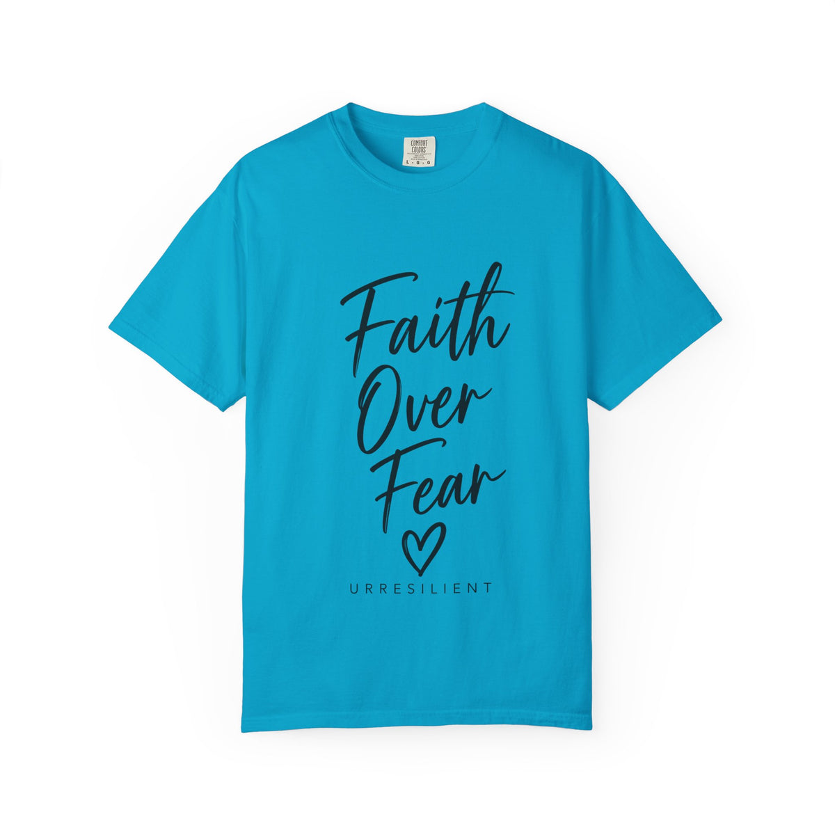 Faith Over Fear T-Shirt — Inspirational Christian Graphic Tee